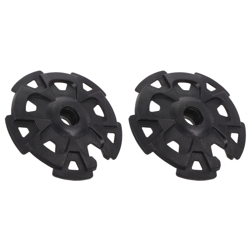 PATIKIL trekking pole basket in black, 90mm, increases stability on soft snow