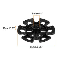PATIKIL black snow basket pack demonstrates quick replacement for hikes.