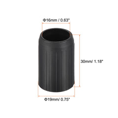 PATIKIL end cap pack guards 16mm poles during hikes and climbs.