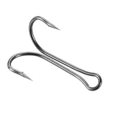 PATIKIL two double fish hooks 1.06 inch for reliable freshwater and saltwater catches