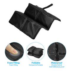 PATIKIL ultralight foam core cushion withstands outdoor use.