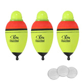 PATIKIL 1.8oz lighted fishing slip bobbers 3 pack front view