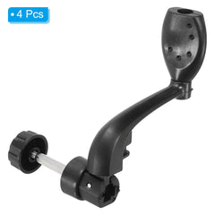 Foldable reel handle from PATIKIL showing 90-degree angle feature