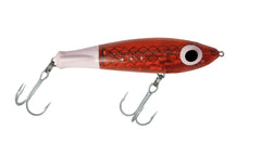 Paul Brown's OR02 Original 4-inch Strawberry White Tail lure for big game casting and trolling.