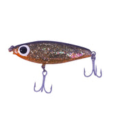 Paul Brown's SDXL09 Soft-Dine XL lure in black gold orange color attracts trophy gamefish.