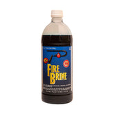 Pautzke Bait Fire Brine Blue 31 oz bottle front shows vibrant color for visibility