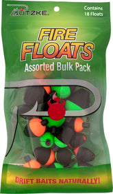 Pautzke Fire Floats two-tone design improves visibility while staying subtle to wary trout.