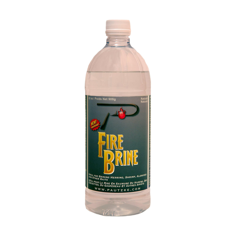 Pautzke's Fire Brine Natural 31 oz bottle front view