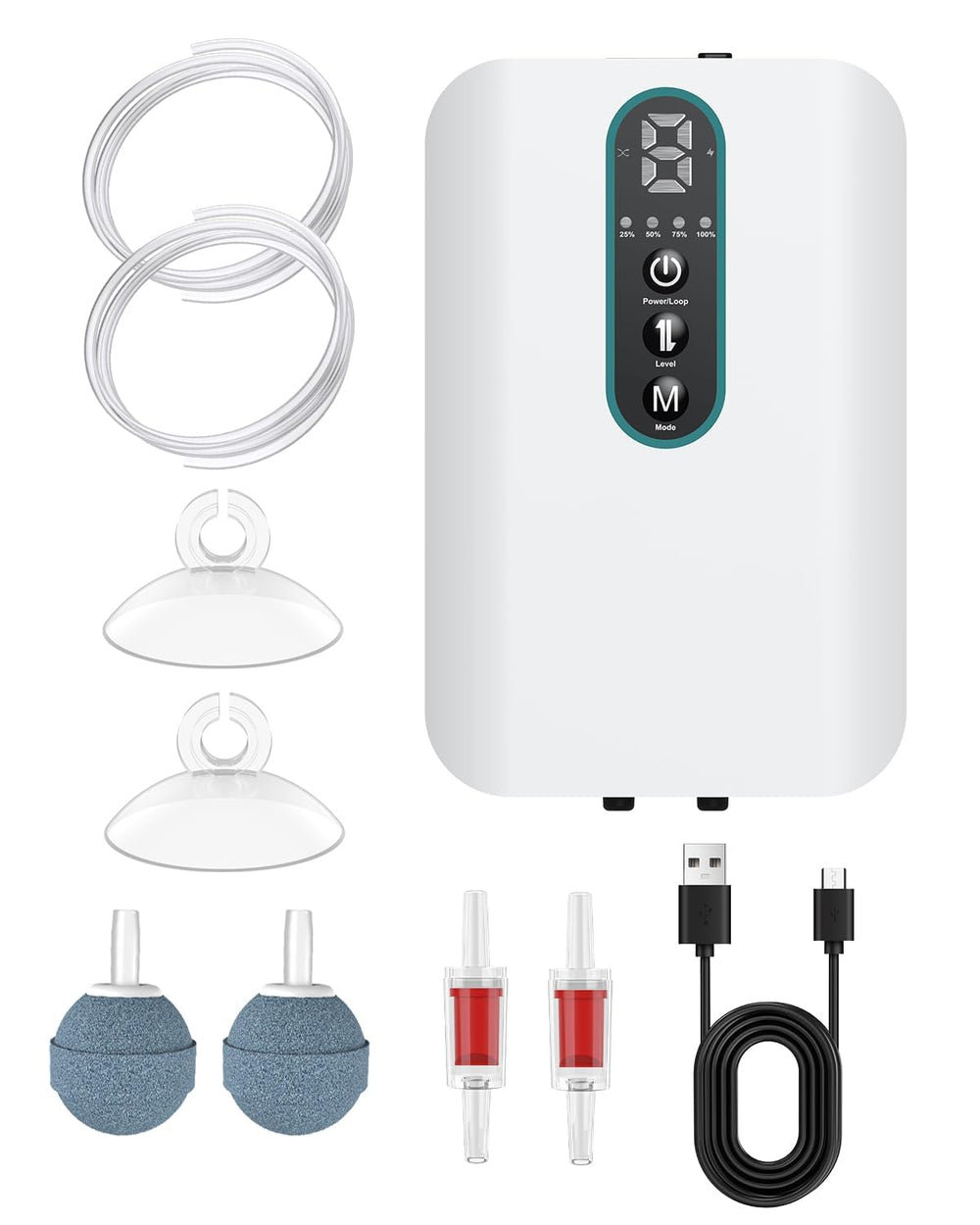Pawfly portable live bait aerator front view