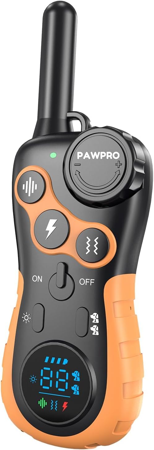 PAWPRO Ultimate remote close-up enabling long-range training control.