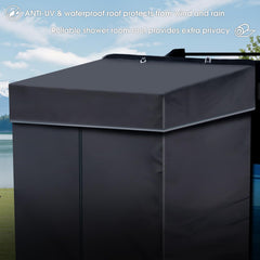 Peakamper compact storage bag aids easy transport after camping trips.