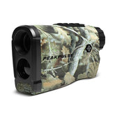 PEAKPULSE hunting rangefinder 1400yd front view helps plan distances for accurate shot setup