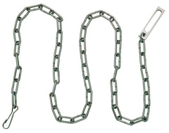 Peerless PSC60 security chain with end link for versatile waist restraint and secure transport.