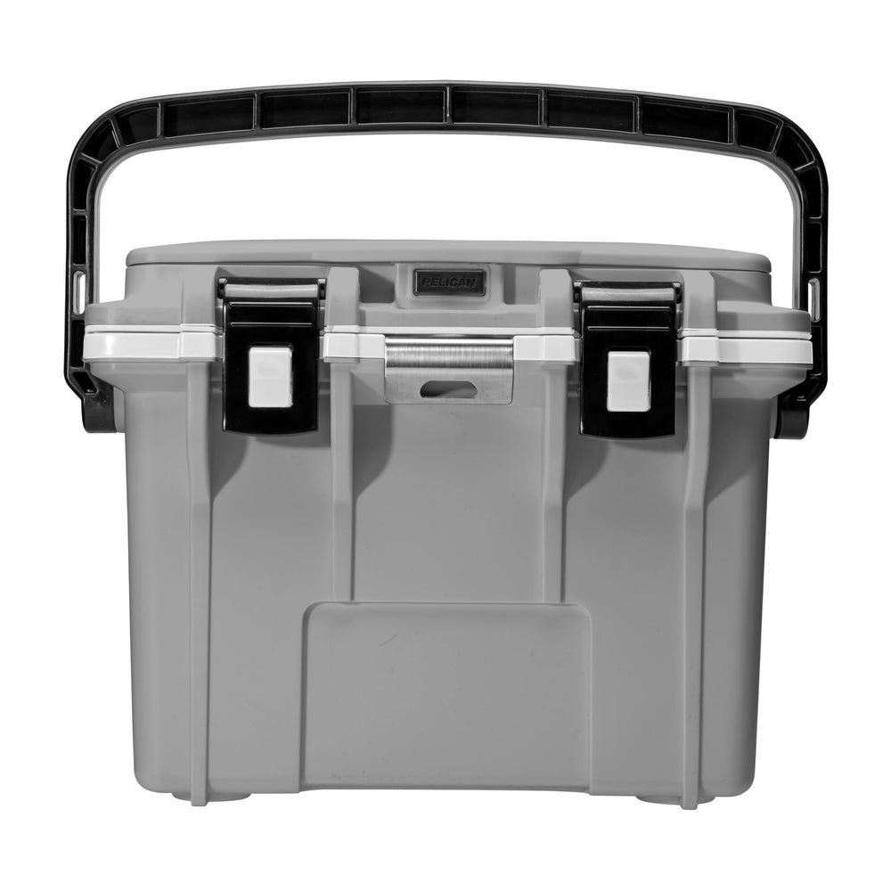 Pelican 14qt lunch box cooler front view, compact personal cooling for meals on the go