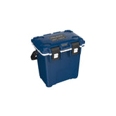Pelican 20qt Elite cooler in Midnight Blue showing interior volume for on-the-go meals.
