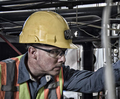 Pelican 2750C LED headlamp hands-free design supports rapid task completion.