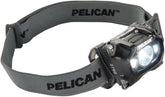 Pelican 2760 headlamp front view for trail illumination and reliability.