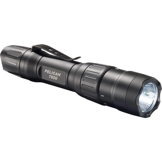 Pelican 7600 flashlight with black finish