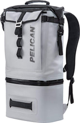 Pelican Dayventure Backpack Cooler front view, ready for day trips with versatile dual zones