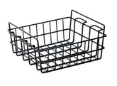 Pelican large wire basket inside Elite Cooler 50/70qt gray, organized and elevated.