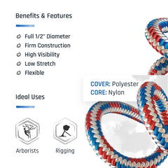Pelican Arborist rope with ascender demonstrates fixed-line versatility
