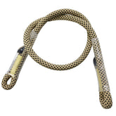 Pelican Rope Bulldog 8mm Technora prusik showing strong grip for arborist friction hitch.