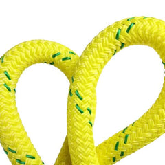 Pelican Rope Matador shows nylon core and polyester cover for balanced absorption.