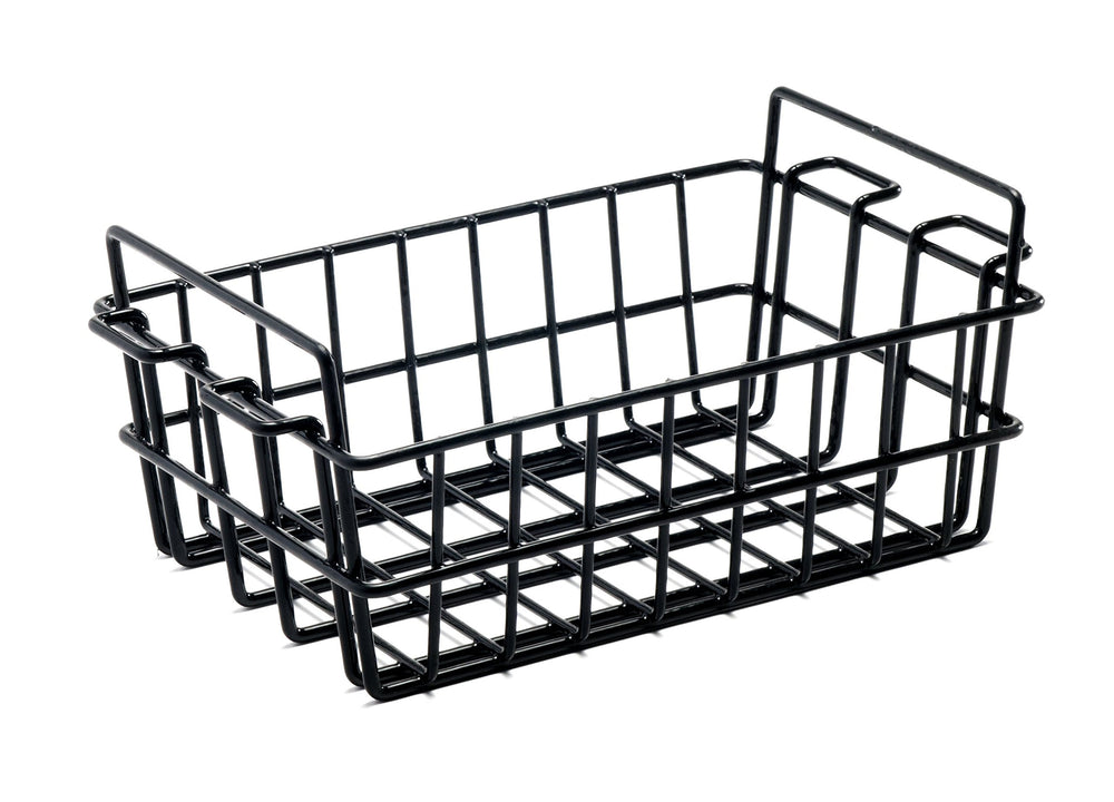 Pelican small wire basket inside Elite 50/70 qt cooler for organized, dry storage.