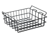 Pelican wire basket for Elite 80 QT cooler keeps items dry and organized.