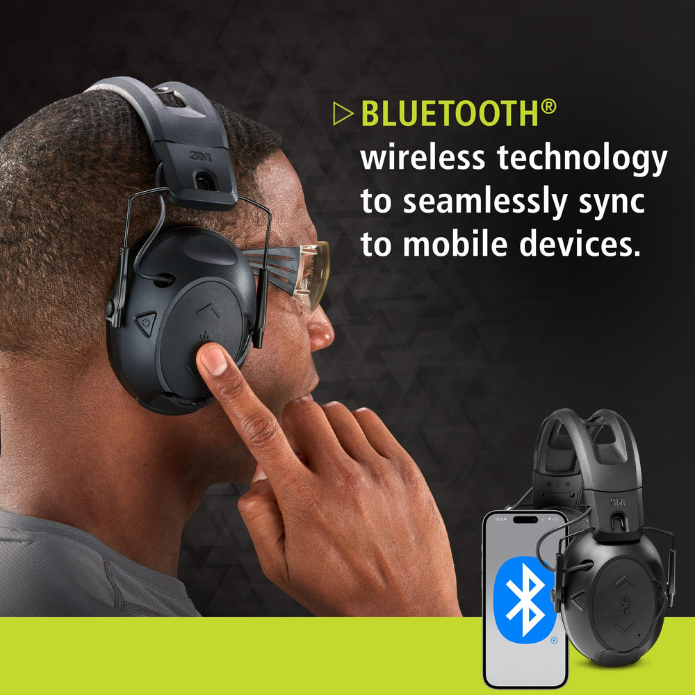 Peltor Sport Tac 500 black recessed microphones