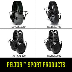 Peltor Sport Tac 500 black usage scenarios