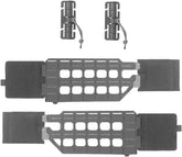 Peminkoo k-series plate carrier girdle shown for secure fit during field ops