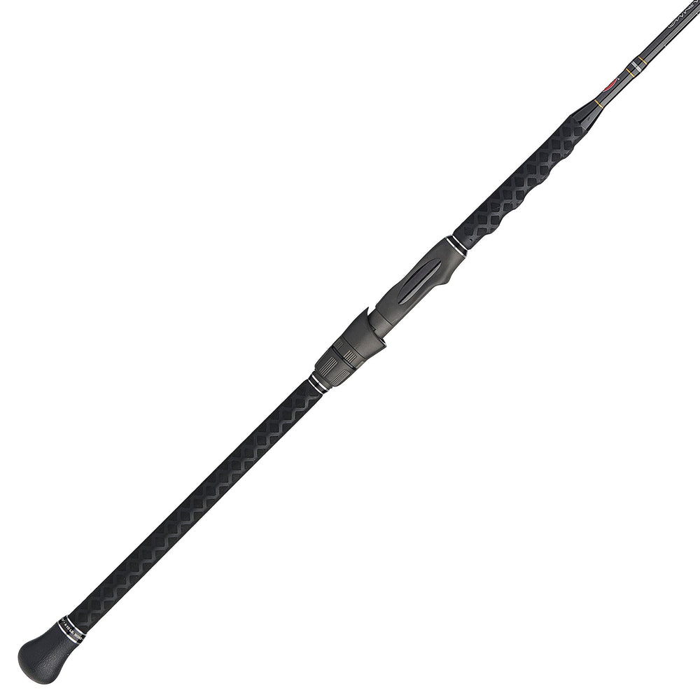 PENN Carnage III surf spinning rod shows long 8'6" design for nearshore action.