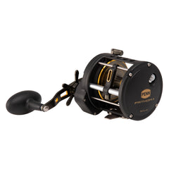HT-100 carbon fiber drag washers and full-metal body of Penn Fathom II Level Wind reel