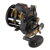 Penn Fathom II spinning rod and reel in angle view, built for tough saltwater conditions.