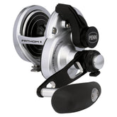PENN Fathom II lever-drag reel with 2-speed action for smooth big-game retrieves.