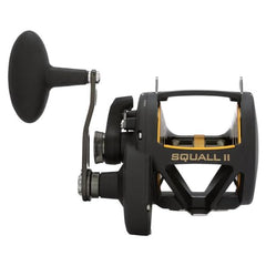 PENN Squall II Dura-Drag system enables smooth, reliable drag during high-pressure fights.