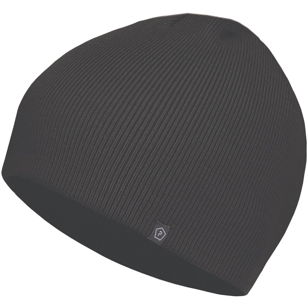 Pentagon Koris watch cap in black, lightweight double-layer warmth for outdoor use