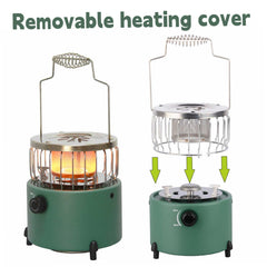 Peosaard vent-control feature directs heat precisely.