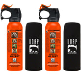 Pepper Power UDAP bear spray bottle ready for quick deterrence.