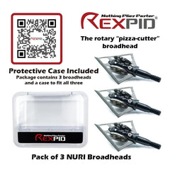 PeppermintOne REXPID NURI 0.039 inch blade thickness emphasizes durability.