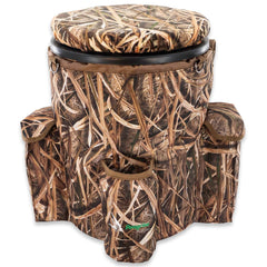 Peregrine Venture Bucket Pack Lite shell-pockets ready to hold shotgun boxes
