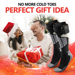 Breathable fleece interior of Perfect Life Ideas heated socks offers comfort and moisture control.