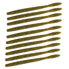 Dudley’s Finesse Worm with bulb tail delivers lifelike movement for bottom presentations.