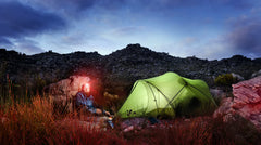 Performance Tool W2374 headlamp side view with adjustable strap for secure fit