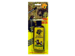 Pete Rickard pheasant dog training scent bottle for scent conditioning in upland hunting.
