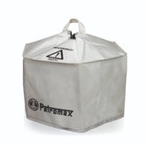 Petromax convection lid placed on Atago for outdoor cooking with even heat.