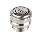Petromax HK350/HK500 stainless steel burner—front view shows durable construction for outdoor lamps.