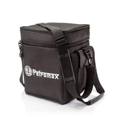 Petromax Rocket Stove Bag front view showing sturdy fabric and reinforced edges for protection.
