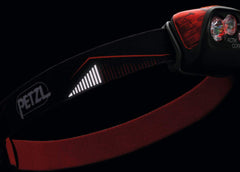Petzl Actik Core beam pattern options demonstrates flood and mixed modes for dynamic terrain.